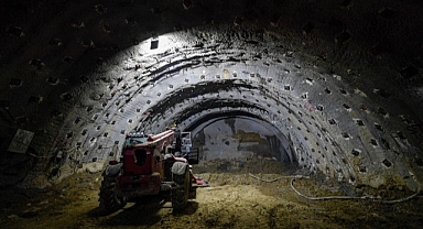 Buca Onat Tüneli’nde kazıların yüzde 80’i tamamlandı