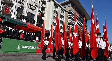 Cumhuriyet Bayramı Karşıyaka’da coşku ile kutlanıyor