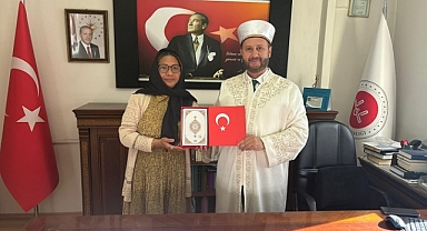 Filipinler vatandaşı, Denizli'de Müslüman oldu
