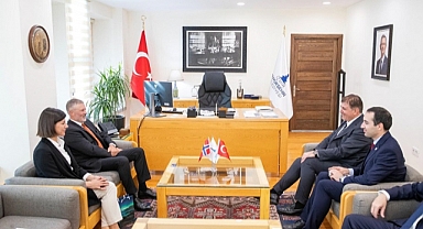 Gaarder’den Başkan Tugay’a ziyaret