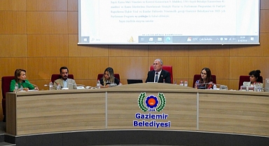 Gaziemir’in 5 yıllık yol haritası meclisten vize aldı