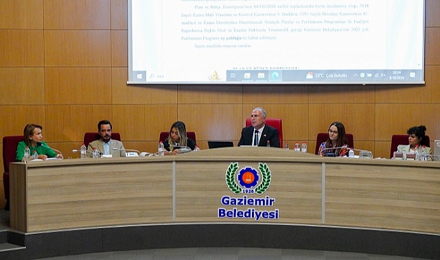 Gaziemir’in 5 yıllık yol haritası meclisten vize aldı