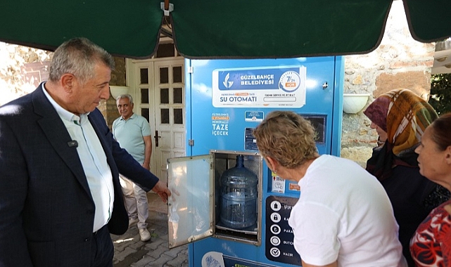 Güzelbahçe Belediyesi’nden 15 Günde İkinci SUmatik Hizmeti