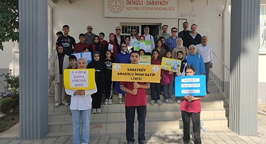 İmam hatipliler sağlık için yürüdü