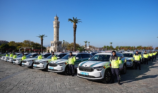 İzmir'de Emniyet ve Jandarmaya 988 Yeni Araç