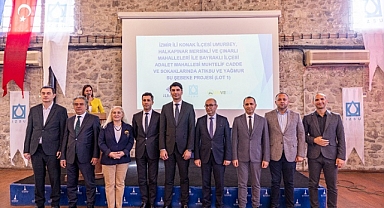 İZSU Genel Müdürlüğü hayata geçireceği projeyi vatandaşlara tanıttı