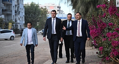 İZSU’nun Bornova’daki çalışmalarına yerinde inceleme