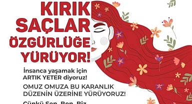 Kırık saçlar özgürlüğe yarın Buca’da yürüyecek