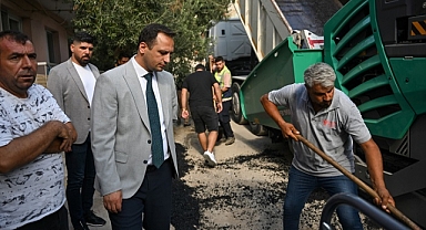 Kızılay Mahallesi’nde asfalt zamanı