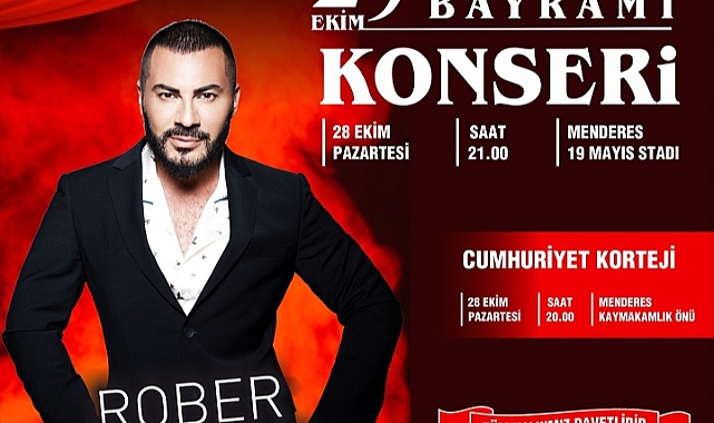 Menderes’te 29 Ekim Coşkusu Yaşanacak