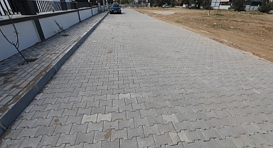 Menderes’te Söğüt Sokak Yolu Tamamlandı