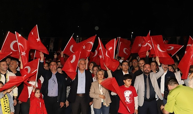 Ödemiş Cumhuriyet için tek yürek oldu