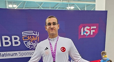 Rota Koleji Sporcusu Deniz Alper'den Dünya İkinciliği Başarısı