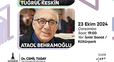 Sanat Söyleşileri’nin ikinci konuğu, Ataol Behramoğlu