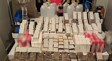 2 bin 400 kilogram kaçak tütün ele geçirildi