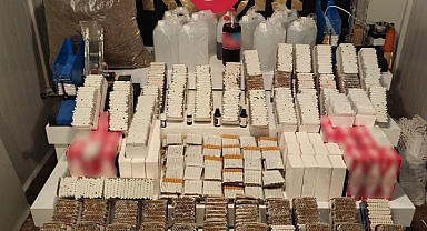 2 bin 400 kilogram kaçak tütün ele geçirildi