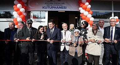55.Atatürk Çocukları Kütüphanesi Torbalı’da Açıldı