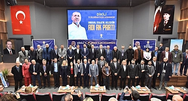 AK Parti Dikili 7. Olağan İlçe Kongresi yapıldı