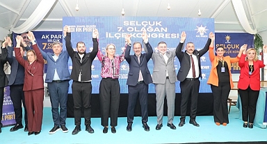AK Parti Selçuk Olağan İlçe Kongresi yapıldı