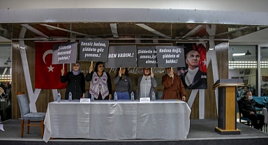 Bayraklı’dan kadına karşı şiddete güçlü mesaj
