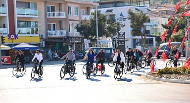 Bisiklet tutkunları Çeşme’de pedal çevirecek