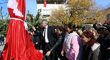 Çamlı'ya Atatürk'ün Yeni Heykeli Dikildi
