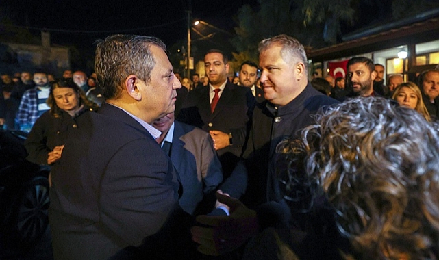 CHP Lideri Özel’den Başkan Balkan’a taziye ziyareti