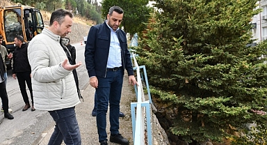 Çiğli'de Heyelan Bölgesine Hızlı Müdahale