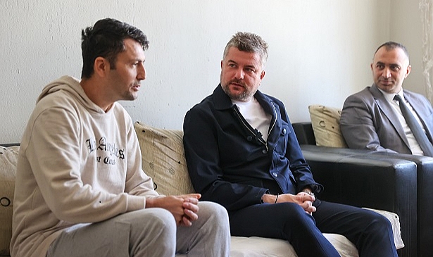 Duman’dan saldırıya uğrayan işçiye ziyaret