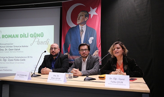 Dünya Roman Dili Günü Konak'ta kutlandı