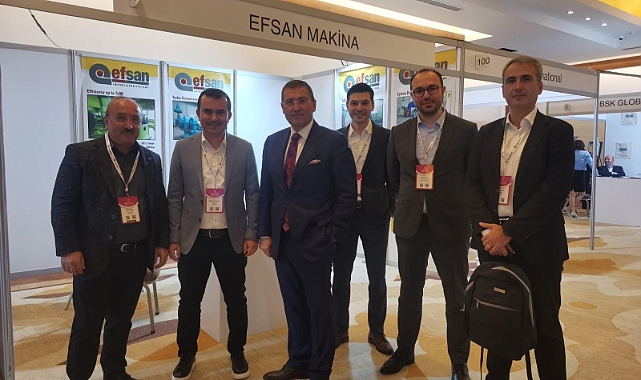 Efsan Makina’ye sektör temsilcilerinden tam not