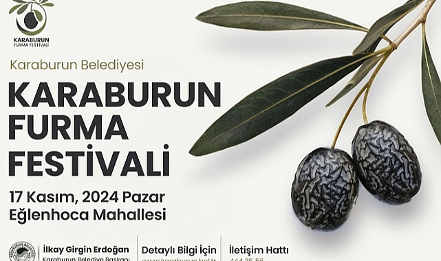 Furma Zeytin Festivali’ne Davet