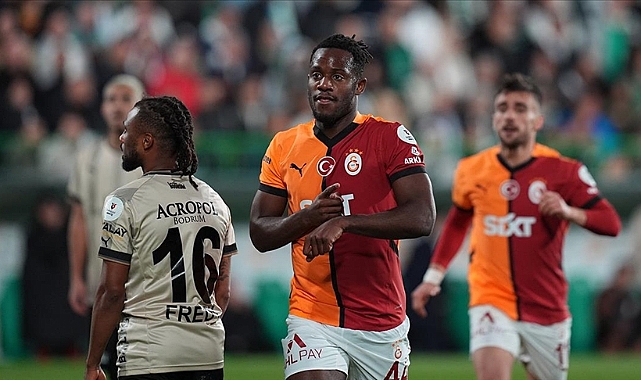 Galatasaray, Bodrum'dan 3 puanla dönüyor