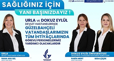 Güzelbahçe Belediyesi’nden Hastane Hizmeti