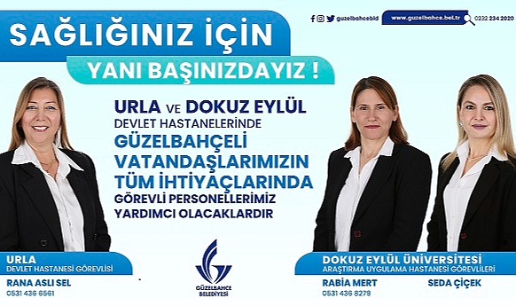 Güzelbahçe Belediyesi’nden Hastane Hizmeti