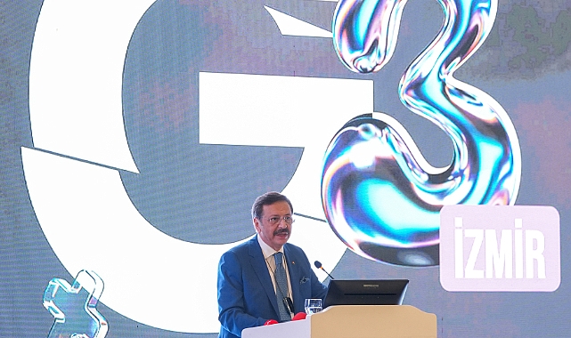 Hisarcıklıoğlu, İzmir'de G3 Girişimci Zirvesi'nde konuştu