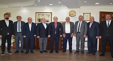İzBB Esnaf Komisyonundan Yalçın Ata’ya ziyaret