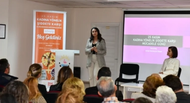 İzmir Çiğli'den şiddete 'dur' dediler
