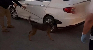 İzmir'de 26,5 kilo esrar ele geçirildi