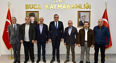 İzmir Kahveciler Odası'ndan,Tuncer’e Ziyaret