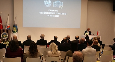 İzmir Ticaret Borsası kasım ayı meclis toplantısı yapıldı