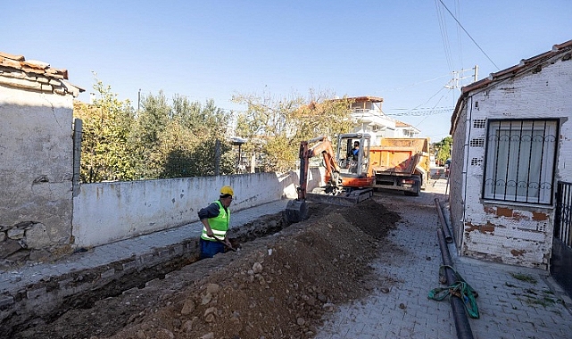 İZSU’dan Aliağa’da altyapı atağı