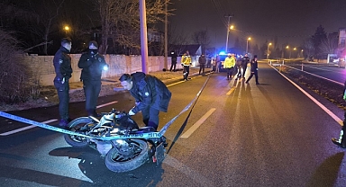 Jandarma personeli motosiklet kazasında hayatını kaybetti