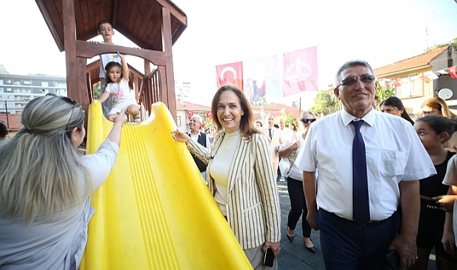 Karşıyaka’nın parklarına modern dokunuş