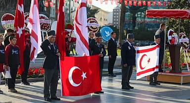 KKTC'nin kuruluşunun 41. yılı nedeniyle tören düzenlendi