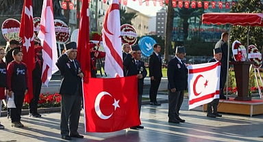 KKTC'nin kuruluşunun 41. yılı nedeniyle tören düzenlendi