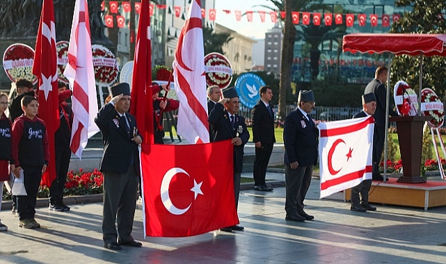 KKTC'nin kuruluşunun 41. yılı nedeniyle tören düzenlendi