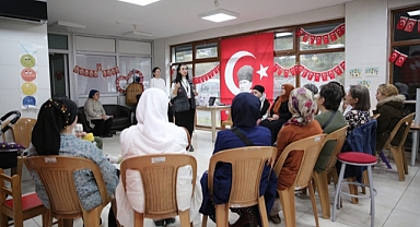 Konaklı kadınlara şiddete karşı hakları anlatıldı