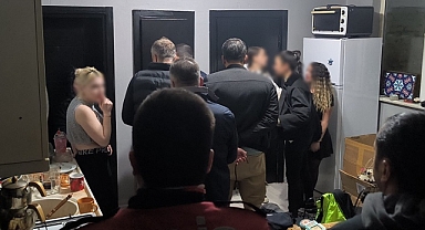 Kütahya'da fuhuş operasyonunda 9 şüpheli yakalandı