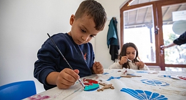 Öğrenciler ara tatilde Evrensel Çocuk Merkezi’nde buluştu
